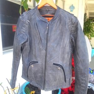 High Milage Leather biker jacket